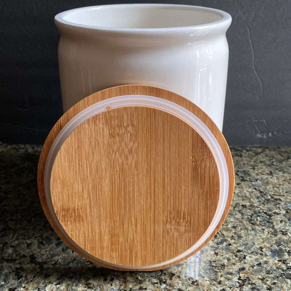 Pier 1 Imports Ceramic Canister NWT